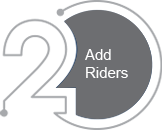 Step 2 - Add Riders