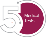 Step 5 - Medical Tests
